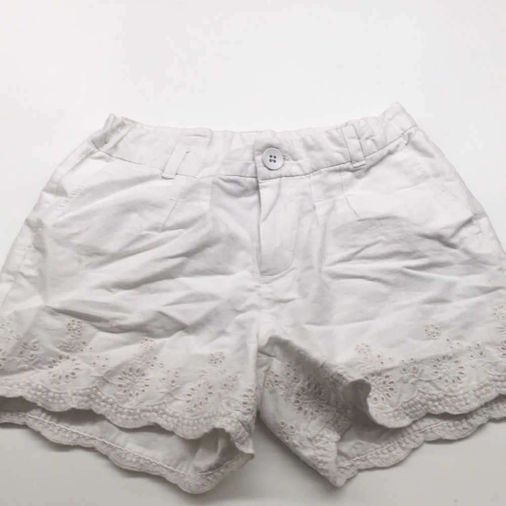 White  shorts